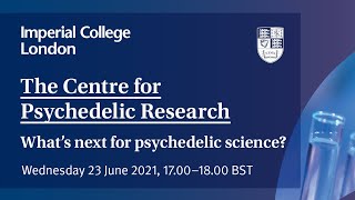 The Centre for Psychedelic Research What’s next for psychedelic science [upl. by Iniffit646]