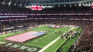 NFL London 2019  Chicago Bears  Oakland Raiders  National Anthem [upl. by Janey]