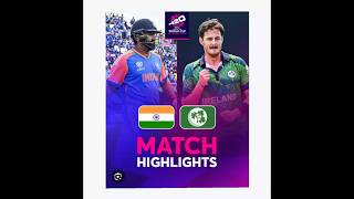 india vs ireland t20 2024 highlights  ind vs ire shorts wcc2 cricket trending viral ytshorts [upl. by Zinck]