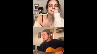 Bailee Madison Blake Richardson Instagram live 270320 [upl. by Lai872]