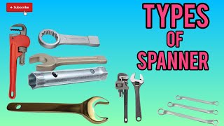 Types of Spanner 🔧🔩  Tools [upl. by Guglielmo377]