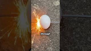 The Egg and Sparkler Experiment sparklingexperiments via TT [upl. by Ettesel323]