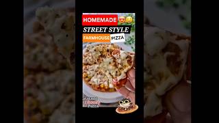 HomeMade No Oven Instant Double Cheese Burst Pizza Recipe viral noovenpizza shorts youtubeshorts [upl. by Amati]