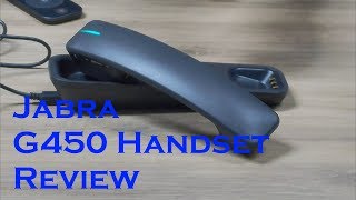 Jabra Handset 450 Review [upl. by Oiragelo843]