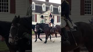 French speaking Marquis De Lafayette on horse history americanrevolution horse americanhistory [upl. by Iy42]