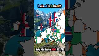 Iceland Or Ireland apulia map mapping ireland iceland [upl. by Burt37]