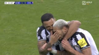 Joelinton Goal vs Milan [upl. by Gearalt865]