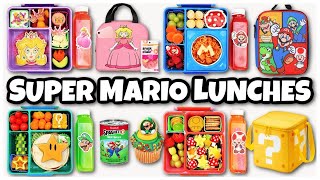 Super Mario Bros Movie Lunch Ideas  Bunches of Lunches [upl. by Akirehc]