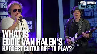 Whats Eddie Van Halen’s Most Difficult Guitar Riff to Play [upl. by Florentia440]