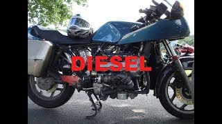 DEUTZRocker Diesel Motorcycle MAH711 Homemade Custom Chopper Bobber Motorrad Eigenbau [upl. by Gregorius]