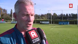 Interview Wilco Wapenaar na Hazerswoudse Boys  Aarlanderveen [upl. by Salina892]