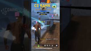 Dark gaming gameplay with CS RANK😱 viral short freefire garenafreefire freefiremax [upl. by Bugbee]