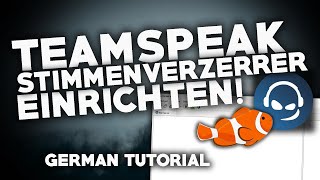 2024 Teamspeak STIMMENVERZERRER einrichten  Clownfish Tutorial  Deutsch [upl. by Olraced]