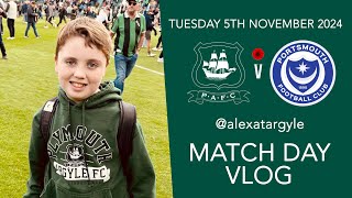 Plymouth Argyle v Portsmouth  Dockyard Derby 5th November 2024 [upl. by Havens]