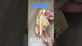 Breakfast🥪food foodie foodvlog minivlog indianfood mumbai delhi chennai tasty streetfood [upl. by Norvan381]