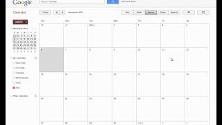 Using Google Calendars to Create a Shift Calendar [upl. by Thessa]