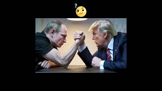 Putin vs Trump AI Arm Wrestling Showdown 💪🤣 [upl. by Racklin810]