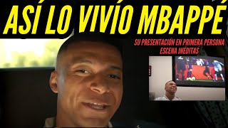 MBAPPÉ reacciona a su PRESENTACIÓN por el REAL MADRID así LO VIVIO [upl. by Eigger279]