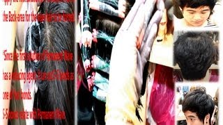 Permanent Wave Tutorial for men [upl. by Idoc]