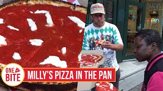 Barstool Pizza Review  Millys Pizza In The Pan Chicago IL [upl. by Debby]