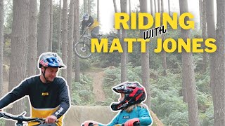 Riding with Matt Jones [upl. by Ahsiemat]