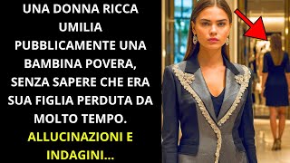 UNA DONNA RICCA UMILIA UNA RAGAZZA POVERA SENZA SAPERE CHE ERA SUA FIGLIA PERDUTA DA TANTI ANNI [upl. by Ayat]