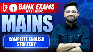 IBPSSBI PO Mains 2024  Complete English Strategy  Tarun Grover [upl. by Atiekan]