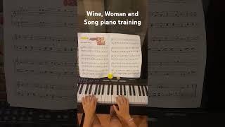 Wine Woman and Song piano training [upl. by Adnac]