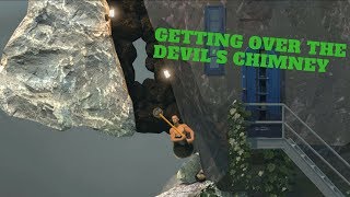 Getting Over It  Devils Chimney Strategy [upl. by Maccarthy368]