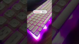 quotYour Clipboard with This Simple Shortcut 🚀quot techtips windowstips keyboardshortcuts asmr [upl. by Tivad56]