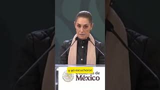 “Les informo que se van a poder ir en tren de Nuevo Laredo a Ciudad de México” Claudia Sheinbaum [upl. by Iveksarap]