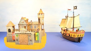 Playmobil Pirates The Big Sea Battle For Gold [upl. by Ichabod]