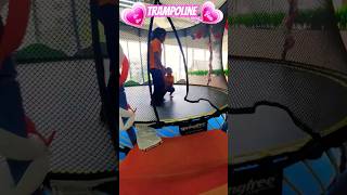 TRAMPOLINE SONGS  INDOOR PLAYGROUND FAMILY FUN  NURSERY RHYMES  KIDS SONGS  shorts viral fun [upl. by Bowe33]