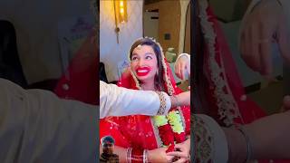 Bride Reaction On Makeup  Sujal Thakral shorts ytshorts youtubeshorts funny wedding marriage [upl. by Ecirtac]