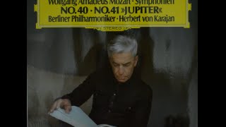 Mozart  Symphony No 40 in G Minor KV 550 Berlin Philharmonic  von Karajan [upl. by Vaas]