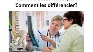 Chiropraticien VS ostéopathe VS physiothérapeute Comment les différencier [upl. by Durkee]