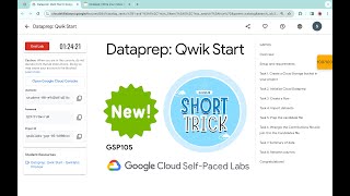 NEW Dataprep Qwik Start  qwiklabs  GSP105  With Explanation🗣️ [upl. by Gnort759]