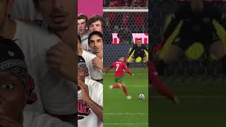 Ski reacts to ronaldos goal football sports dance goat automobile [upl. by Leamiba]