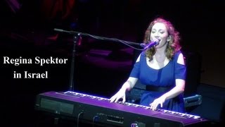 Regina Spektor Live in Israel 2013  Samson [upl. by Elleinet495]