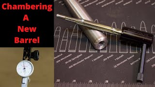 Chambering a new barrel for the wifes rifle PT 2 65 Creedmoor [upl. by Tristam]