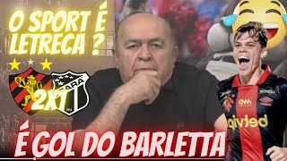 😱😂O SPORT É LETRECA  JORNALISTAS CEARENSES FICARAM ARRETADOS  SPORT 2X1 CEARÁ [upl. by Eanar205]