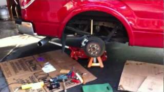 Installing Ford rear wheel liners on a 2011 Ford F150 part 1 [upl. by Hsenid532]