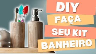 DIY  FAÇA SEU KIT BANHEIRO [upl. by Sims]