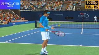 Top Spin 4 RPCS3 Federer x Agassi 1080p 60 FPS  Gameplay [upl. by Verla]