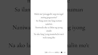 Kung Saan Ka Masaya Song by Bandang Lapis music song spotify foryou fyp lyrics tagalogsongs [upl. by Notgnirrab]