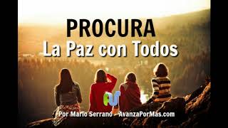 ORACIÓN de la Mañana con Devocional  PROCURA LA PAZ CON TODOS [upl. by Clyte]