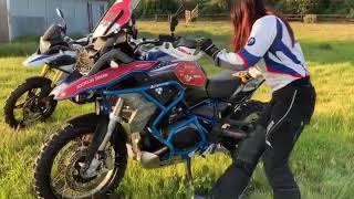 Looking for a pickmeup Picking up a dropped BMW motorcycle [upl. by Riana963]