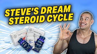 Steves Dream Steroid Cycle  Testosterone Primobolan Anavar DecaDurabolin amp MORE [upl. by Yrellav619]