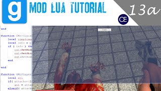 Gmod Lua Tutorial 13a VGUI Elements  Derma Frame  F4 Menu [upl. by Krauss617]