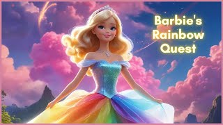 🌈 Little Barbie Princess Saves the Magical Rainbow Kingdom childrensstory story [upl. by Dnarb]